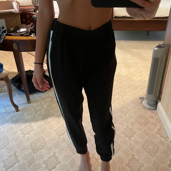 Black & White Joggers - Picture 3 of 3